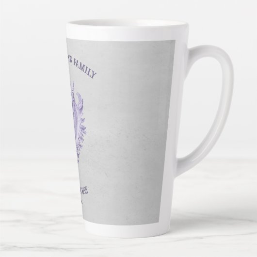 Paarse Mok van Shell-latte (Rechts)