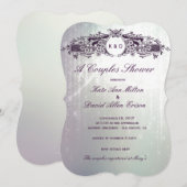   Paarse monnikskoepelschoen in het Frans Kaart (Voorkant / Achterkant)