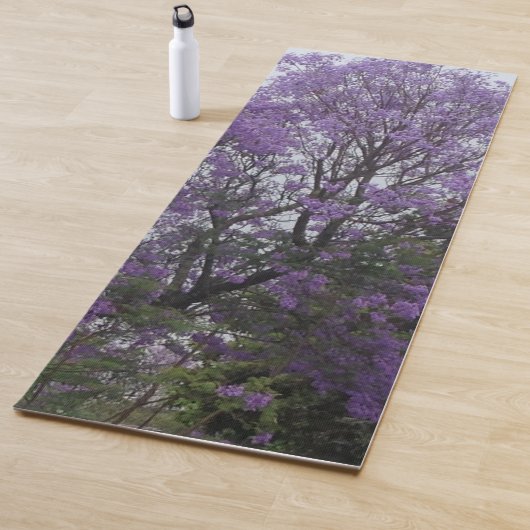Paarse Monogram Yogamat (In situ)