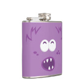 Paarse monsterflas heupfles (Rechts)