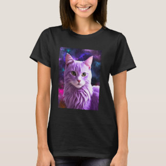 PAARSE MOOIE KATTENKITTEN KATTEN T-SHIRT