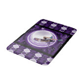 Paarse Moon Child Bath Mat (Gekanteld)