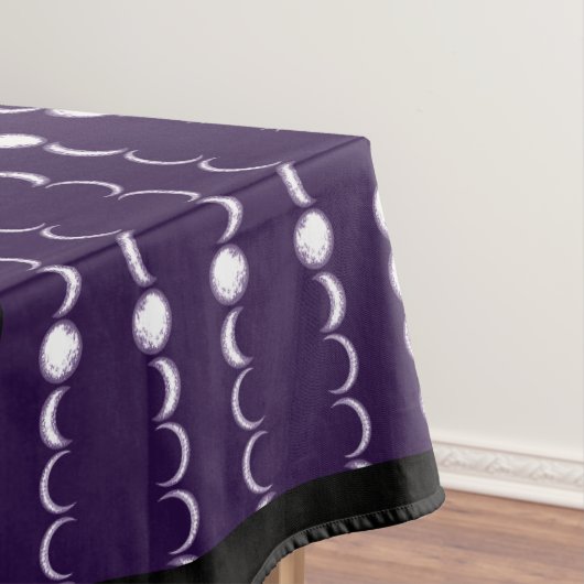 Paarse Moon Child Tablecloth Tafelkleed (Voorbeeld)