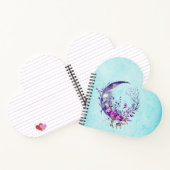 Paarse Moon Notitieboek (Binnen)