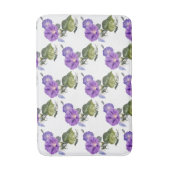  Paarse morning Glory Badmat (Voorkant Verticaal)