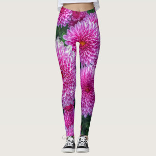 Paarse Mums Leggings