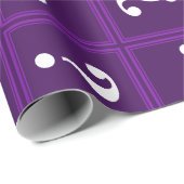 Paarse mysterie cadeaupapier (Rol Hoek)