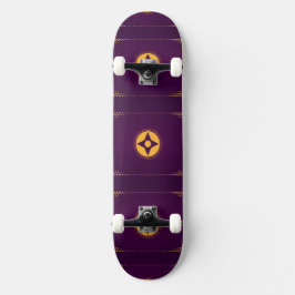 Paarse mysterie skateboard