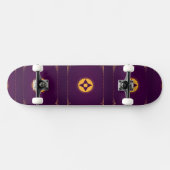 Paarse mysterie skateboard (Horizontaal)