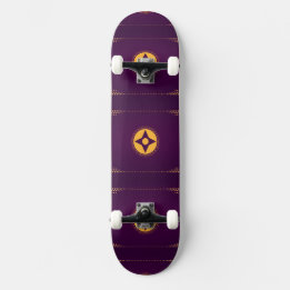 Paarse Mysticus Skateboard