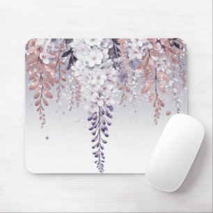 Paarse mystieke Wisteria Drift Muismat