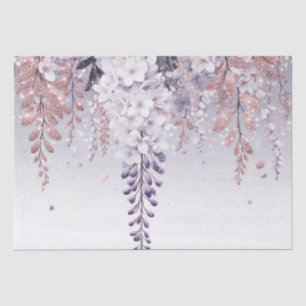 Paarse mystieke Wisteria Drift Tissuepapier