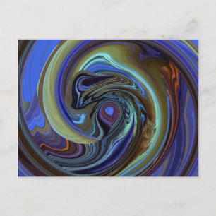 Paarse N Gold Dream Catcher Briefkaart