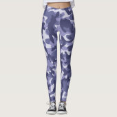 Paarse Navy Camouflage Leggings (Voorkant)