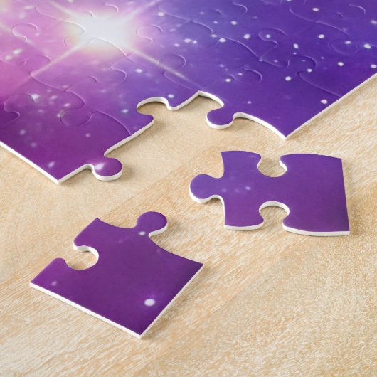 Paarse Nebula van Fantasy Universe van Telescope Legpuzzel (Zijkant)