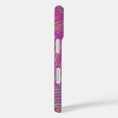 Paarse Neon Palmen Case-Mate iPhone Case (Achterkant / Rechts)