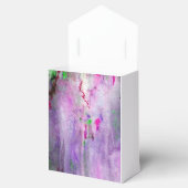 Paarse nevel gunst bedankdoosjes (Geopend)