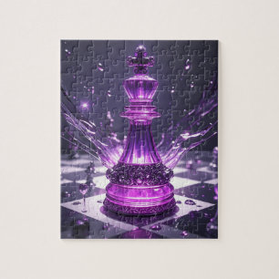 Paarse Nevel Schaken Legpuzzel