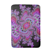 Paarse Nightmare Bath Mat (Voorkant Verticaal)