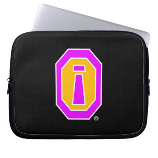 Paarse Obsidian - laptophoes Laptop Sleeve