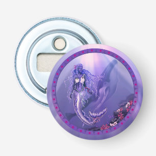 Paarse Ocean Mermaid Bottle Opener
