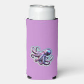 Paarse octopus (Seltzer Voorkant)