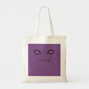 paarse ogen die Thunder_Cove beginnen Tote Bag