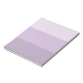 Paarse Ombre gestreept Notitieblok (Gedraaid)