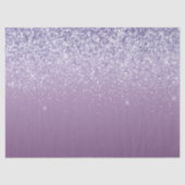 Paarse Ombre Glitter Tissuepapier (Voorkant)