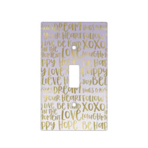 Paarse Ombre Gold Inspirerend Words