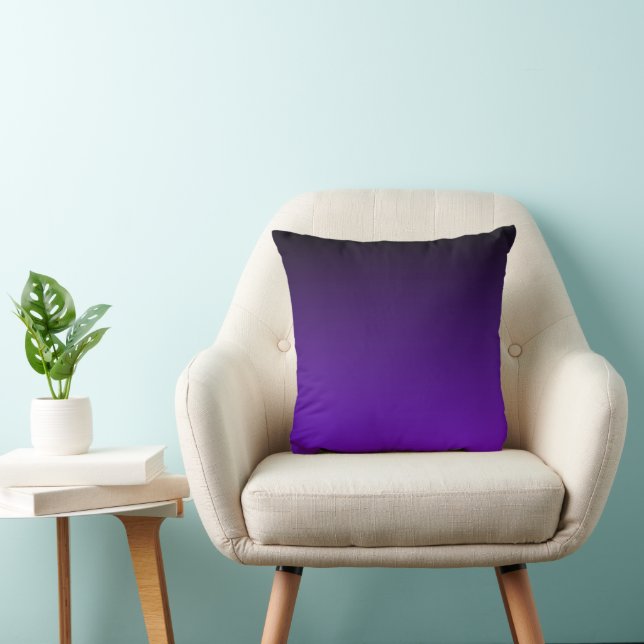 Paarse Ombre Kussen (Stoel)