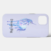 Paarse Ombre Magical Unicorn Case-Mate iPhone Case (Achterkant (horizontaal))