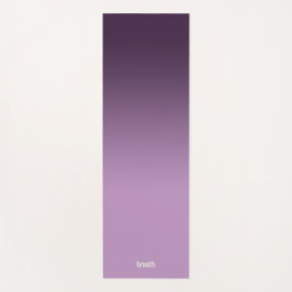 Paarse Ombre Mat-Flow in kleur, Gemalen in Rust Yogamat