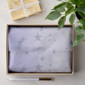 Paarse Ombre Stars Tissuepapier (Geschenk)
