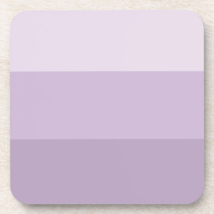 Paarse Ombre Striped Bier Onderzetter