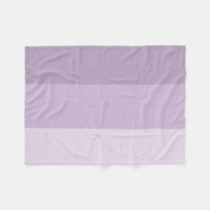Paarse Ombre Striped Fleece Deken