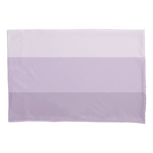 Paarse Ombre Striped Kussensloop (Voorkant-Links)