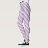 Paarse Ombre Striped Leggings (Links)