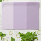 Paarse Ombre Striped Theedoek (Gevouwen)