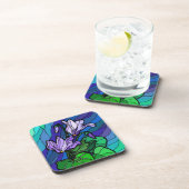 Paarse Onderzetters van glas (Rechterzijde)