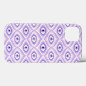 Paarse oogpatroon - Trippy Pastel Gothic Case-Mate iPhone Case (Achterkant (horizontaal))