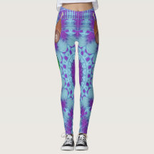 Paarse Oorlog Craft Karakter Sterkte Leggings