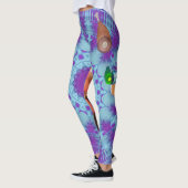 Paarse Oorlog Craft Karakter Sterkte Leggings (Links)