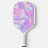 paarse opa fotopickleball paddle (Achterkant)