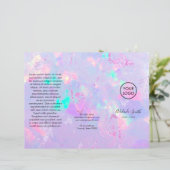 paarse opalfolder (Staand voorkant)