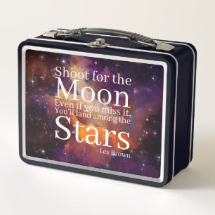 Paarse Oranje Nebula Inspirerend Quote