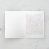 Paarse Orchid Kaart (Binnen)