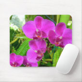 Paarse Orchid Muismat (Met muis)