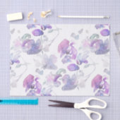 Paarse Orchid Tissuepapier (Craft)