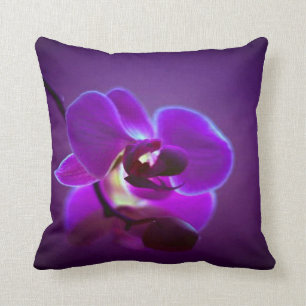 Paarse Orchidee Kussen